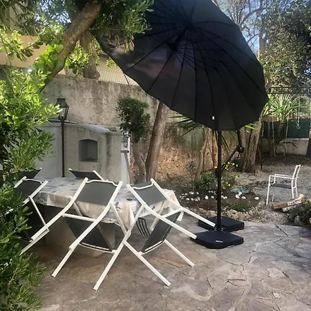 /duplex 80 M2les Violettes / 3 Chambres Bord Plage Et Jardin Cannes